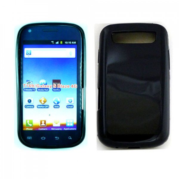 Wholesale TPU Gel Case for Samsung Galaxy S Blaze 4G / T769 (Black)